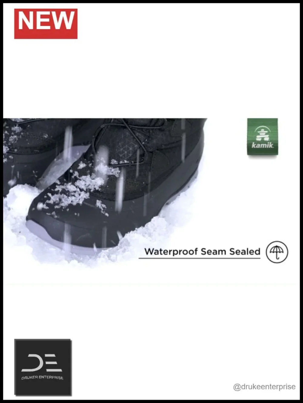 Waterproof Snow Boots -40F Thinsulate Insulation Mid-Calf Faux Fur Lining